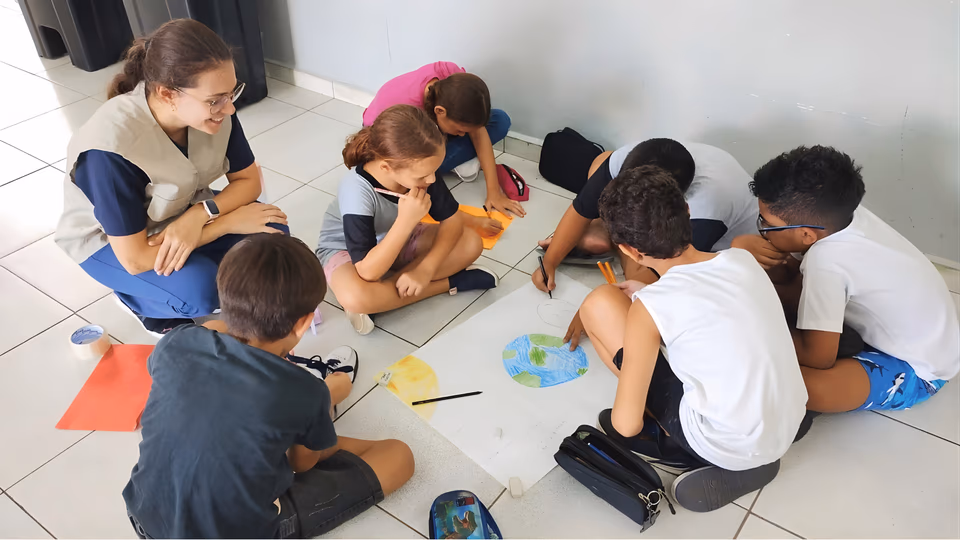 Vídeo da oficina infantil Guardiões da Vida